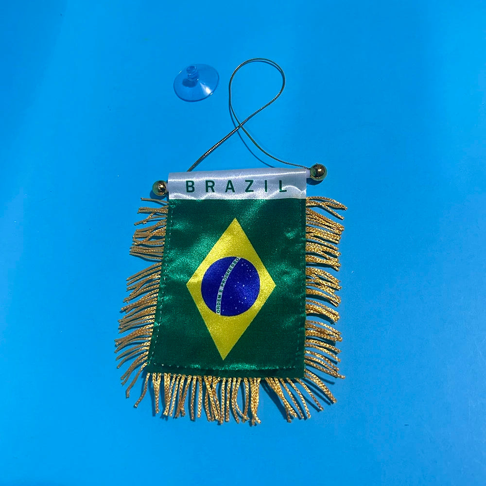 Fanion Brésil Voiture