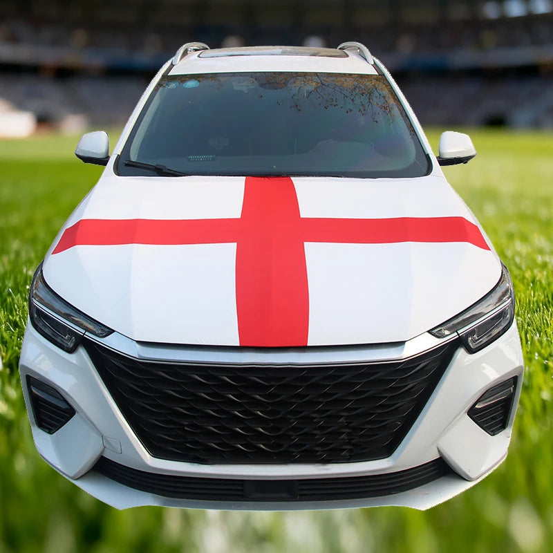 Drapeau de Capot Voiture - Édition Fan Nation