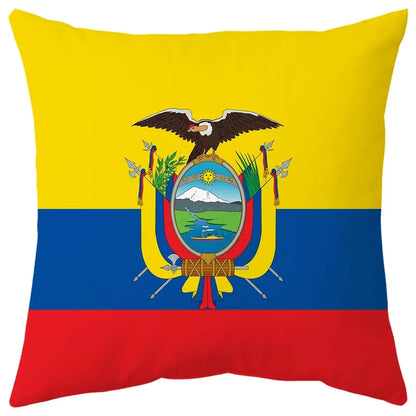 Housses coussins Drapeaux Pays - Édition Fan Nation