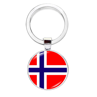 Porte-Clés Drapeaux - Accessoires Fan Nation