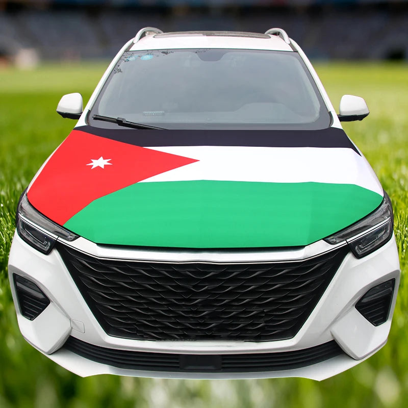 Drapeau de Capot Voiture - Édition Fan Nation