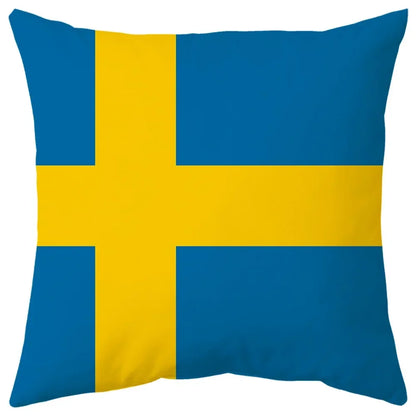 Housses coussins Drapeaux Pays - Édition Fan Nation