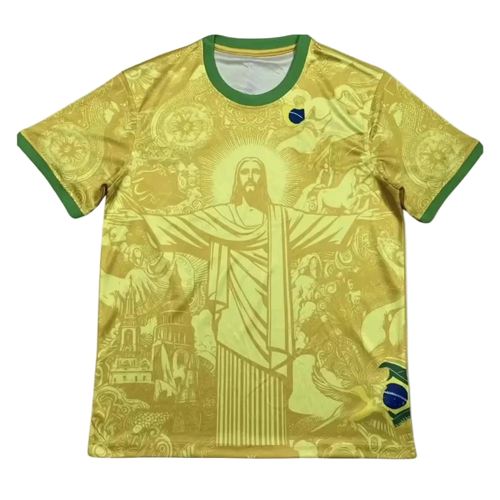 Maillot Brésil Christ Rédempteur - Édition Supporter