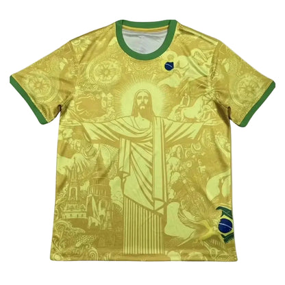 Maillot Brésil Christ Rédempteur - Édition Supporter