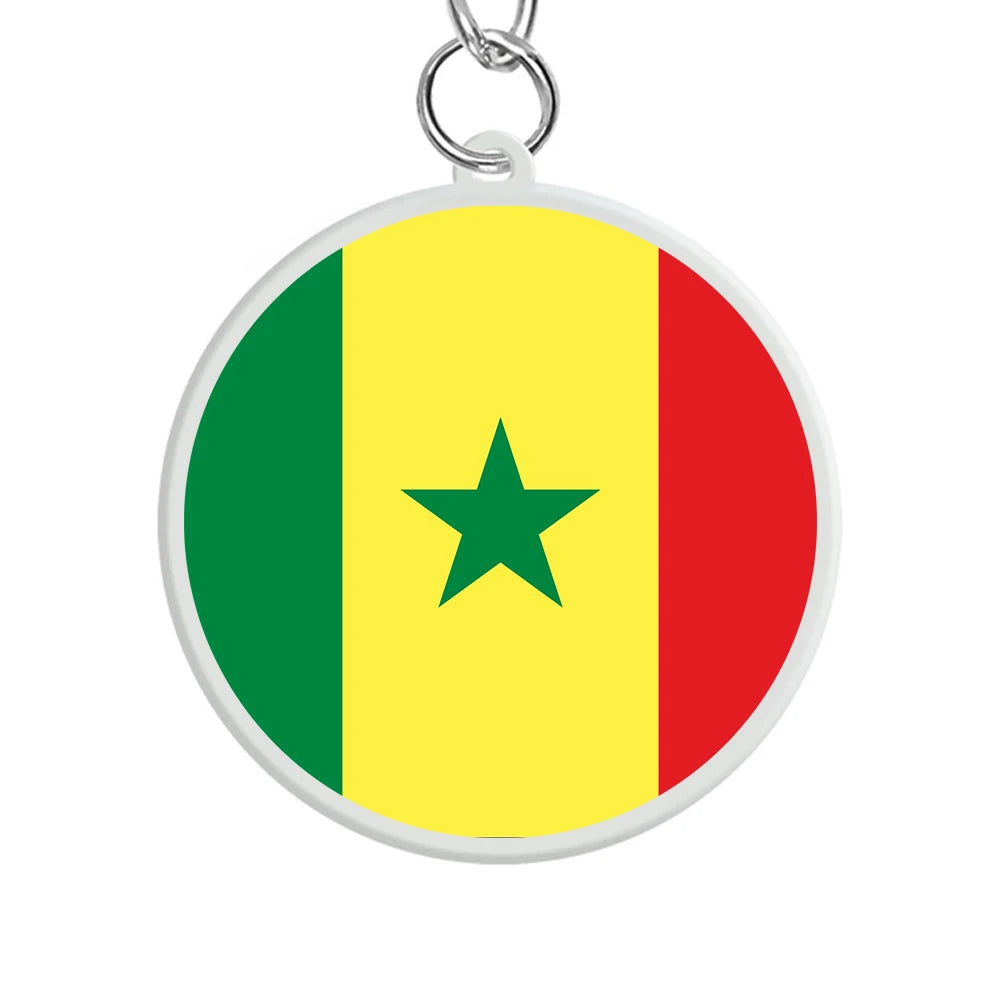 Porte-clés Drapeaux du Monde