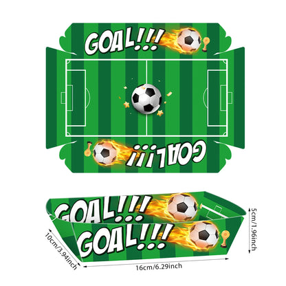 Barquettes Football Jetables - Finger Food & Anniversaire