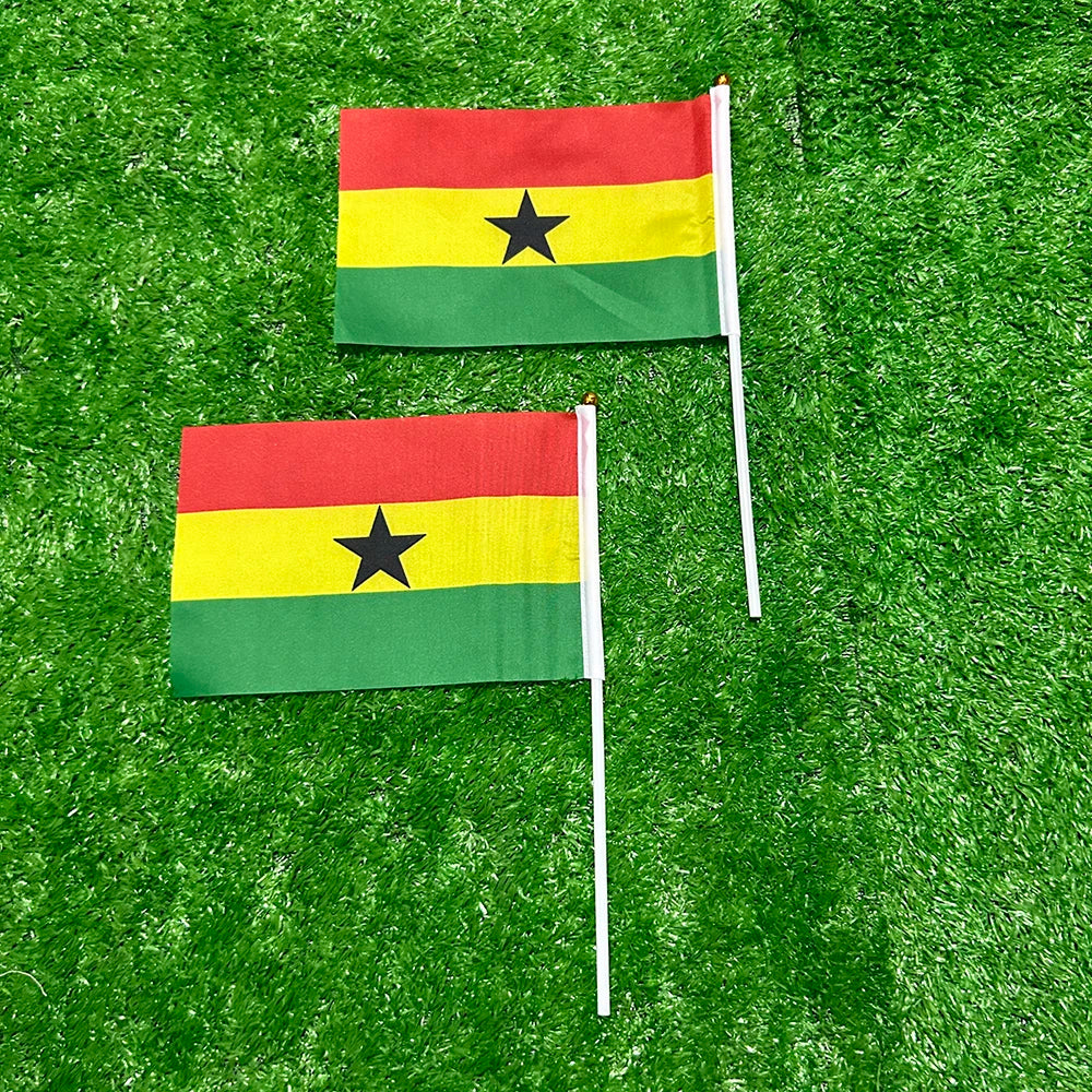 Drapeaux à Main Ghana