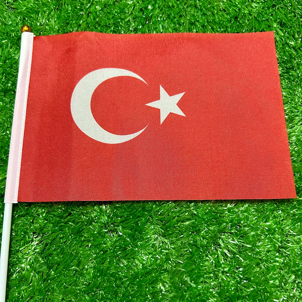 Drapeaux à Main Turquie