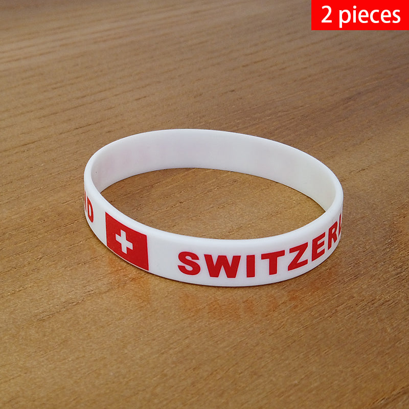 Bracelets Suisse - Kit Fan Nation