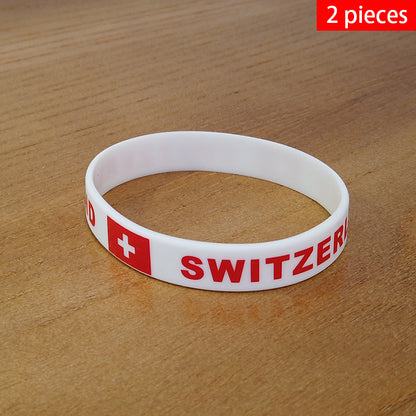Bracelets Suisse - Kit Fan Nation