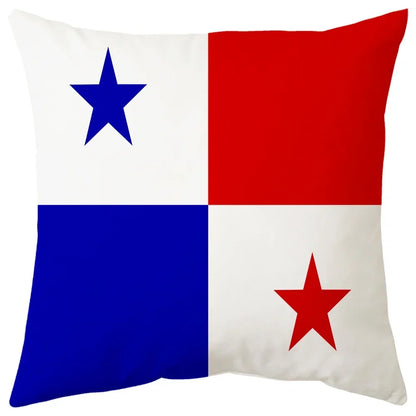 Housses coussins Drapeaux Pays - Édition Fan Nation