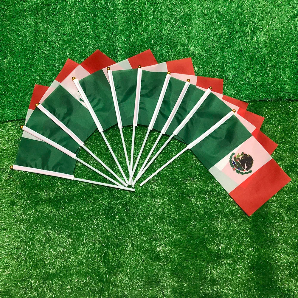 Drapeaux à Main Mexique