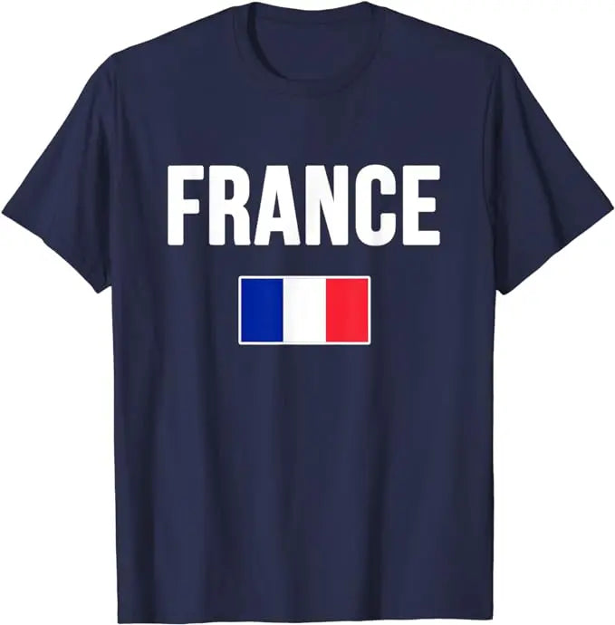 T-Shirt France Drapeau - Édition Supporter