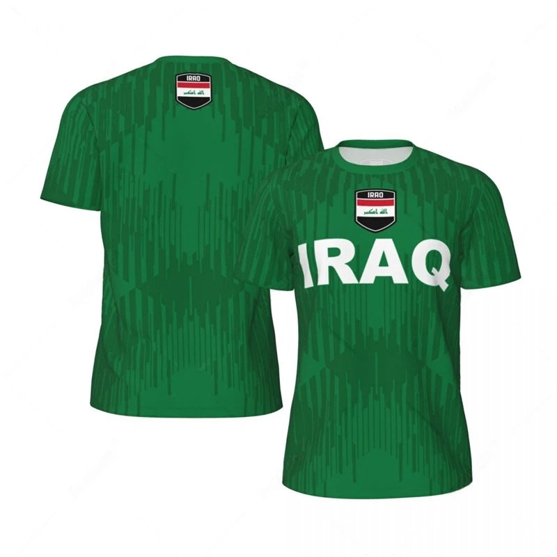Maillot Irak Vert - Édition Supporter