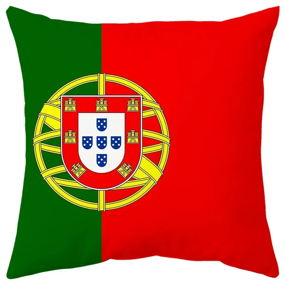 Housses coussins Drapeaux Pays - Édition Fan Nation