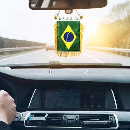 Fanion Brésil Voiture