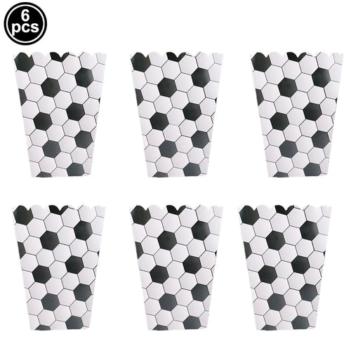 Boîtes Pop-Corn Football - Kit Anniversaire Supporter