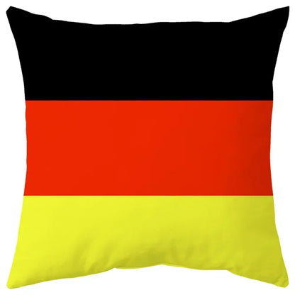 Housses coussins Drapeaux Pays - Édition Fan Nation