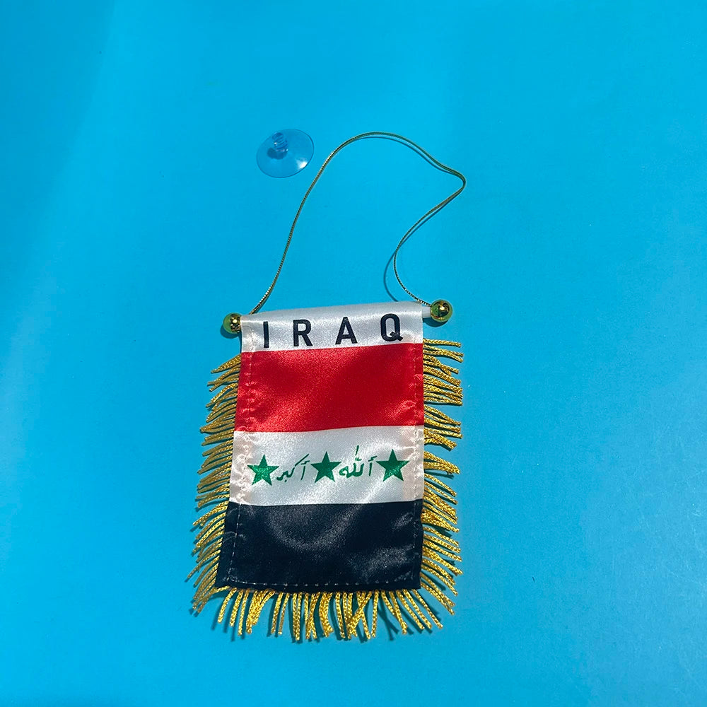 Fanion Irak Voiture