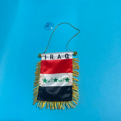 Fanion Irak Voiture