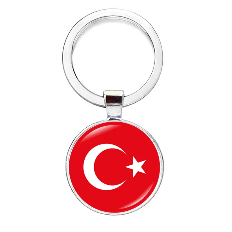 Porte-Clés Drapeaux - Accessoires Fan Nation