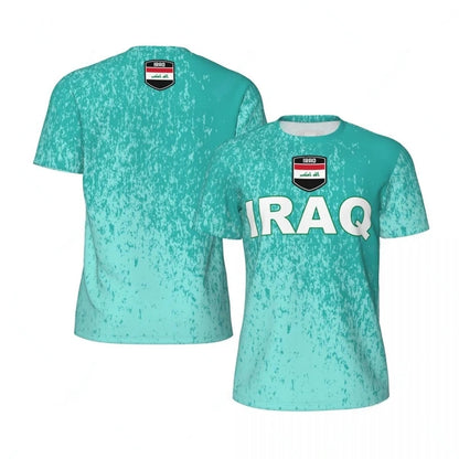 Maillot Irak Bleu - Édition Supporter