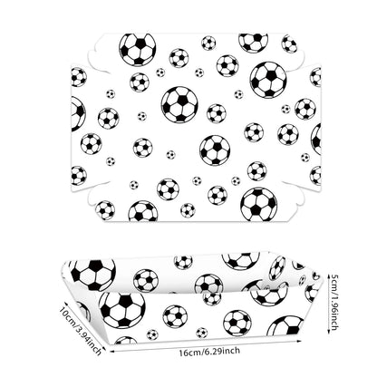 Barquettes Football Jetables - Finger Food & Anniversaire