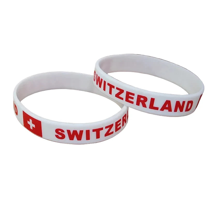 Bracelets Suisse - Kit Fan Nation