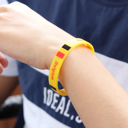 Bracelets Belgique - Kit Fan Nation