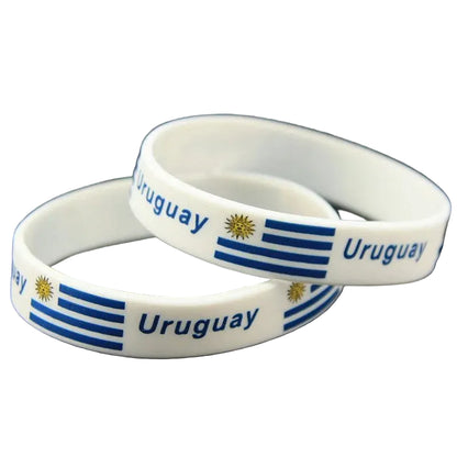 Bracelets Uruguay - Kit Fan Nation
