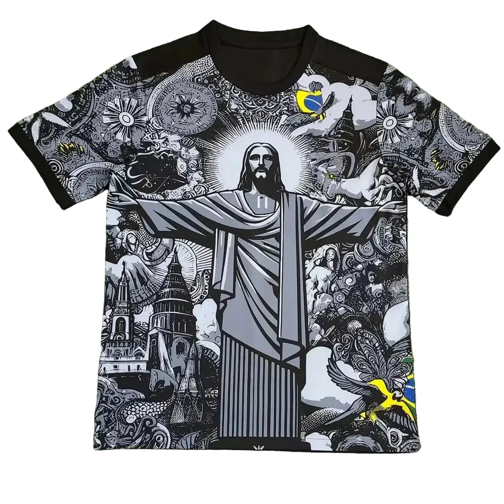 Maillot Brésil Christ Rédempteur - Édition Supporter