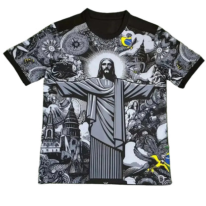 Maillot Brésil Christ Rédempteur - Édition Supporter