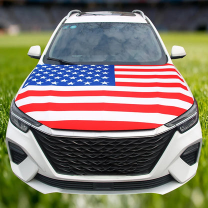 Drapeau de Capot Voiture - Édition Fan Nation