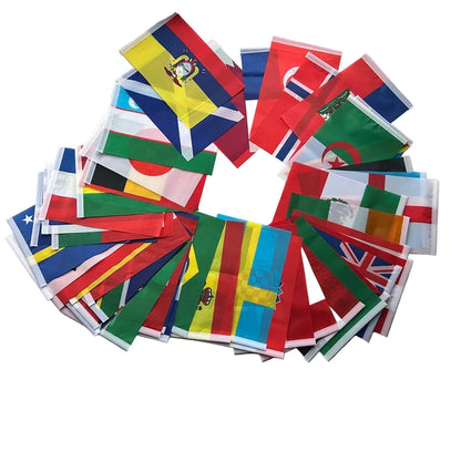 Banderole - Drapeaux du Monde 2026