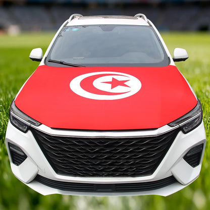 Drapeau de Capot Voiture - Édition Fan Nation