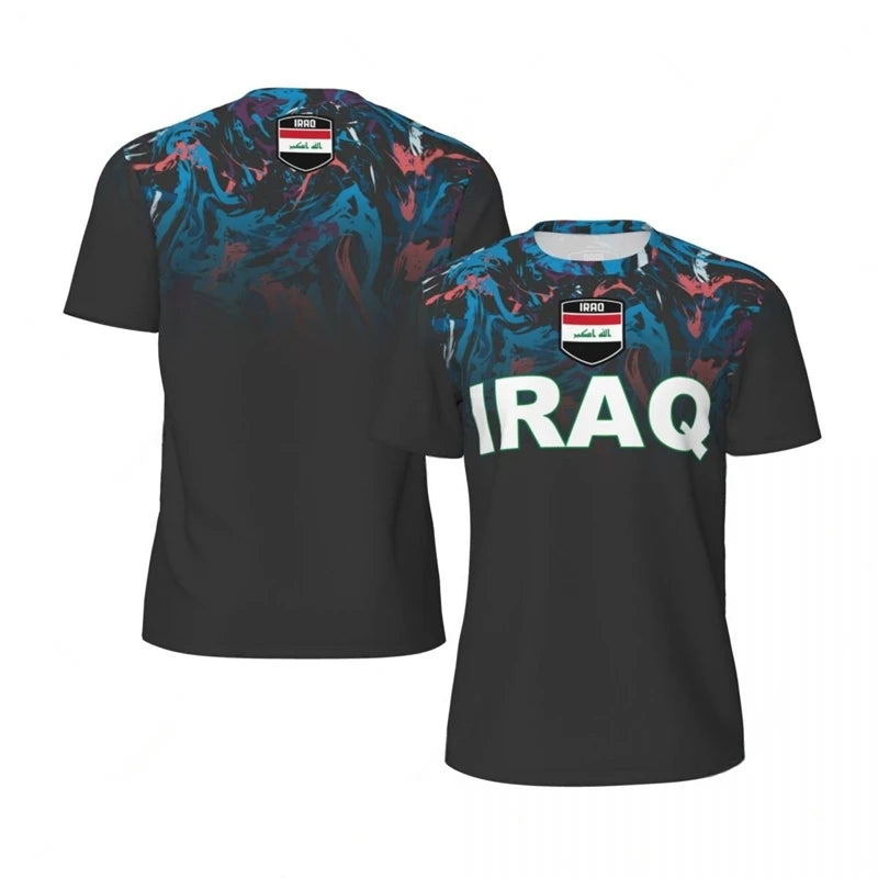 Maillot Irak Noir - Édition Supporter