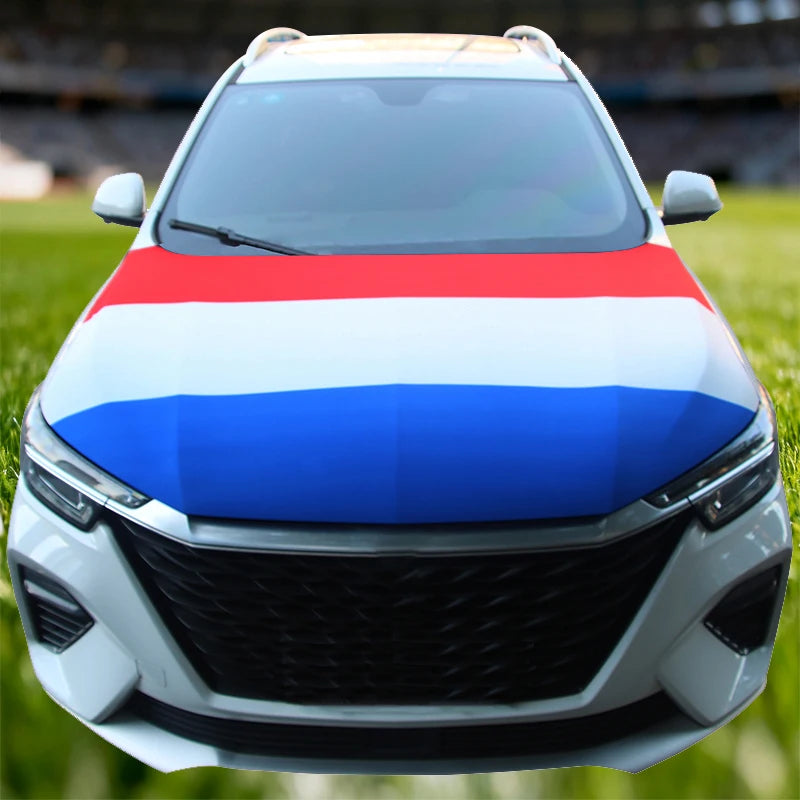 Drapeau de Capot Voiture - Édition Fan Nation