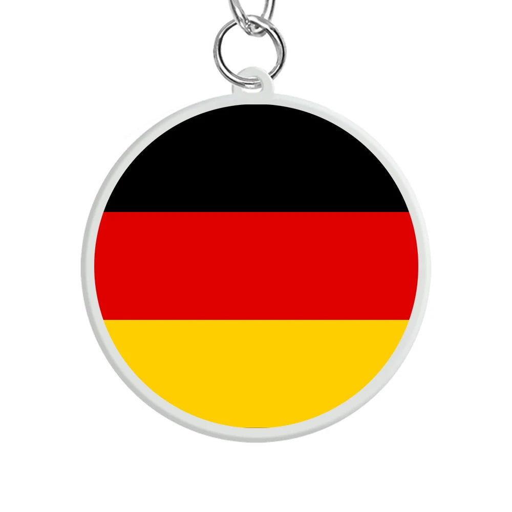 Porte-clés Drapeaux du Monde