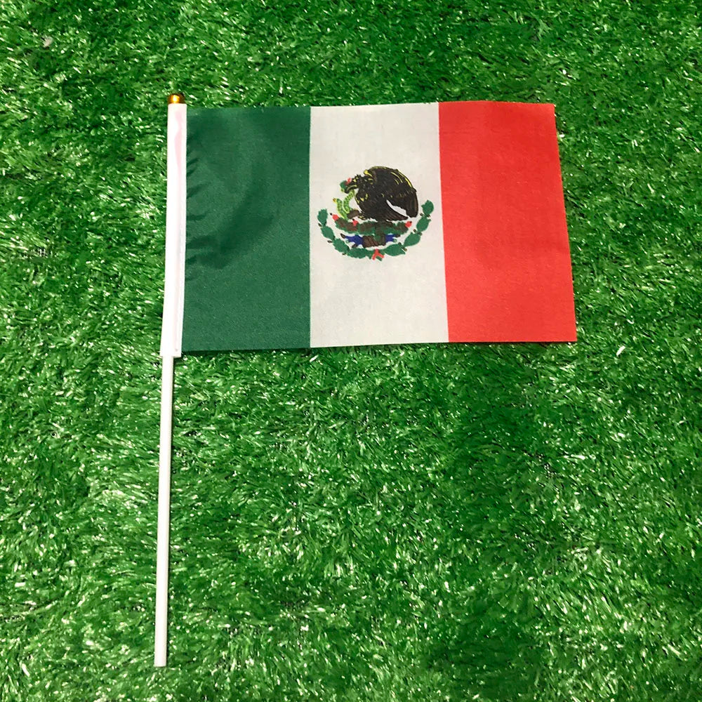 Drapeaux à Main Mexique