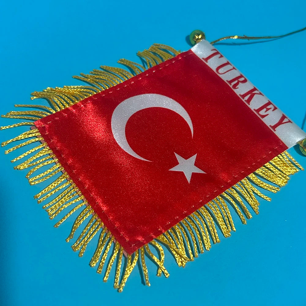 Fanion Turquie Voiture