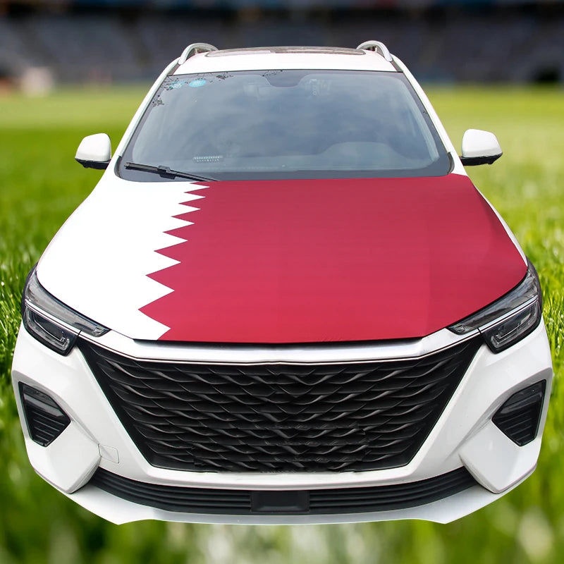 Drapeau de Capot Voiture - Édition Fan Nation