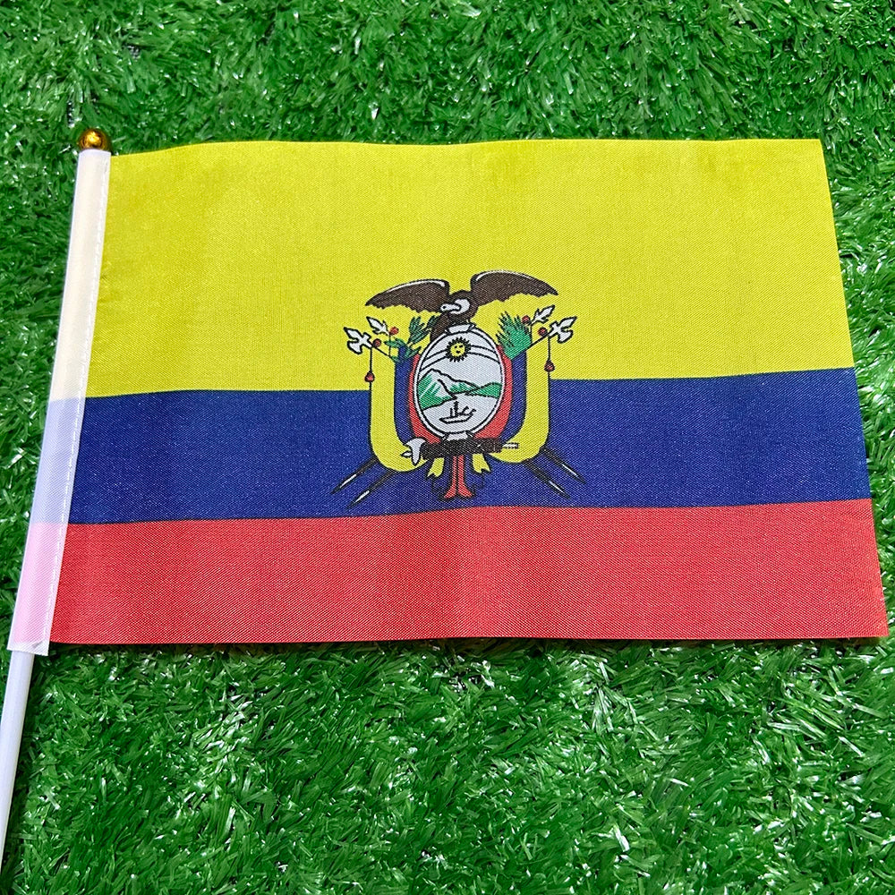 Drapeaux à Main Équateur