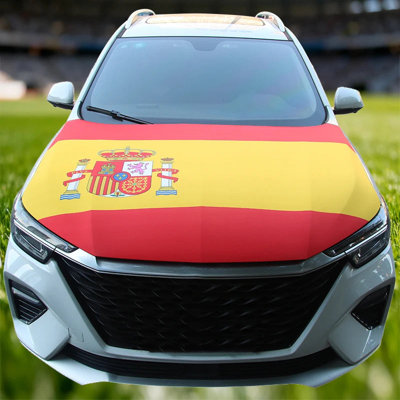 Drapeau de Capot Voiture - Édition Fan Nation