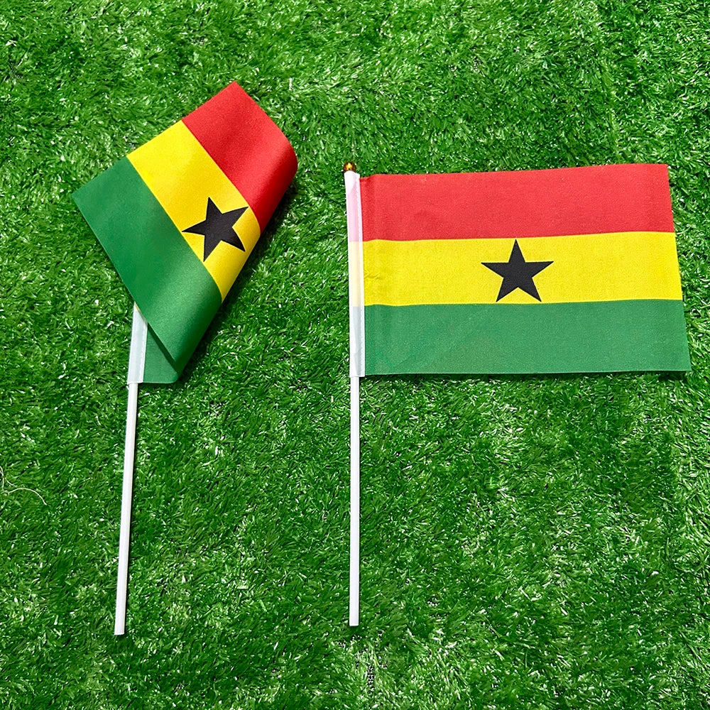 Drapeaux à Main Ghana