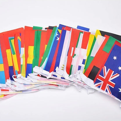 Banderole - Drapeaux du Monde 2026