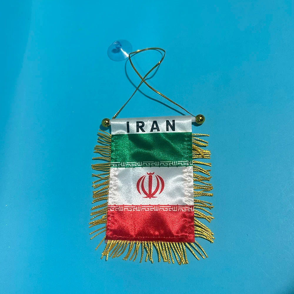 Fanion Iran Voiture
