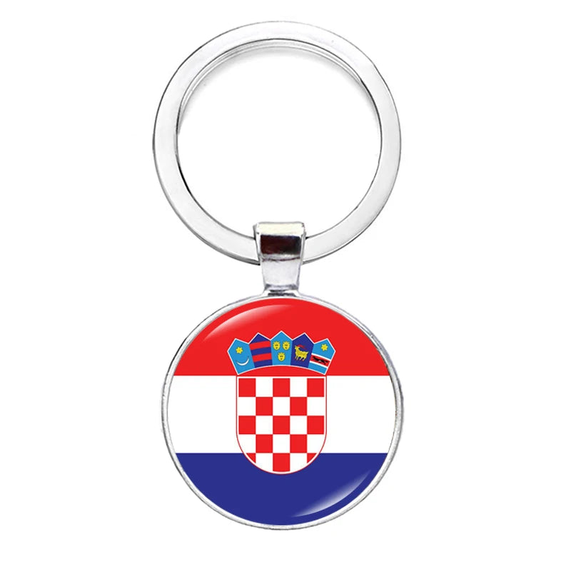 Porte-Clés Drapeaux - Accessoires Fan Nation