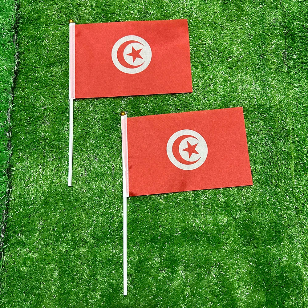 Drapeaux à Main Tunisie