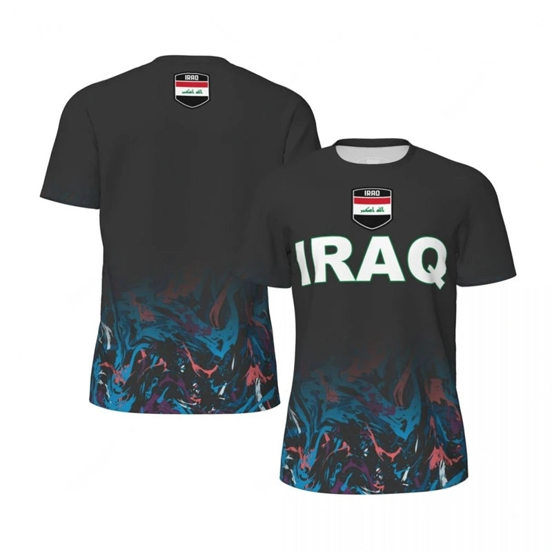 Maillot Irak Noir - Édition Supporter