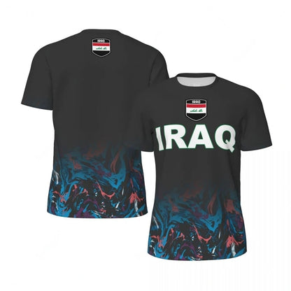 Maillot Irak Noir - Édition Supporter